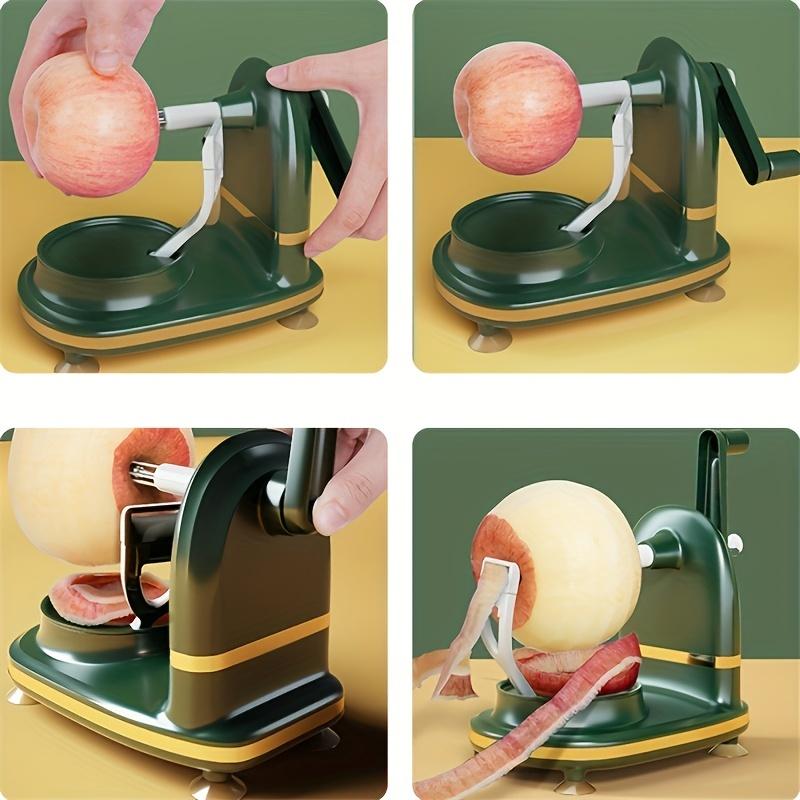 Multi-Functional Automatic Apple Peeler Handheld Kitchen Gadget for Easy Fruit and Vegetable Skin Removal