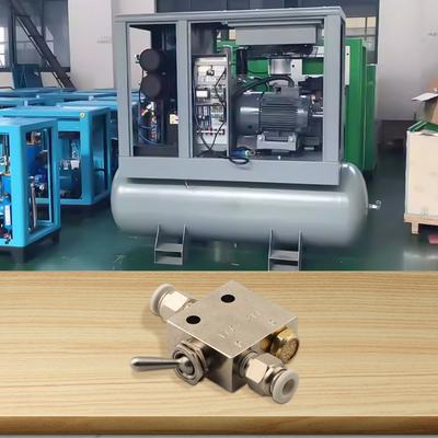Connettore da 6 mm Valvola Pneumatica TAC231V 2 Posizioni 3 Vie per Sistemi ad Aria