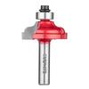 Shaped Milling Cutter with Bearing, Rounding, HM, 32 X 12.9 Mm, 8 Mm Shank