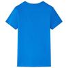 T-shirt pour enfants bleu vif 92/104/116/128/140