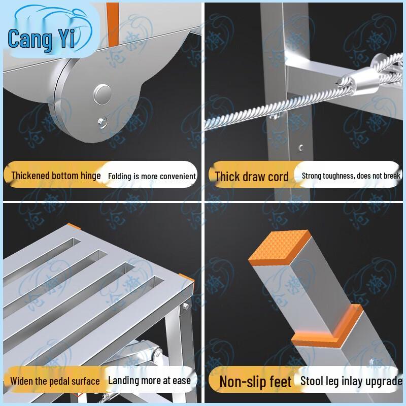 Folding Adjustable Trestle Scaffolding