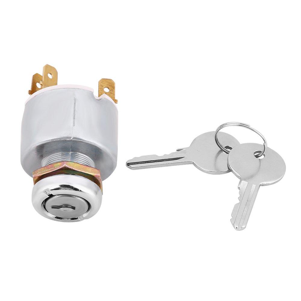 Ignition Switch Universal Engine Start Switch Ignition Control Switch Car Auto 4 Position