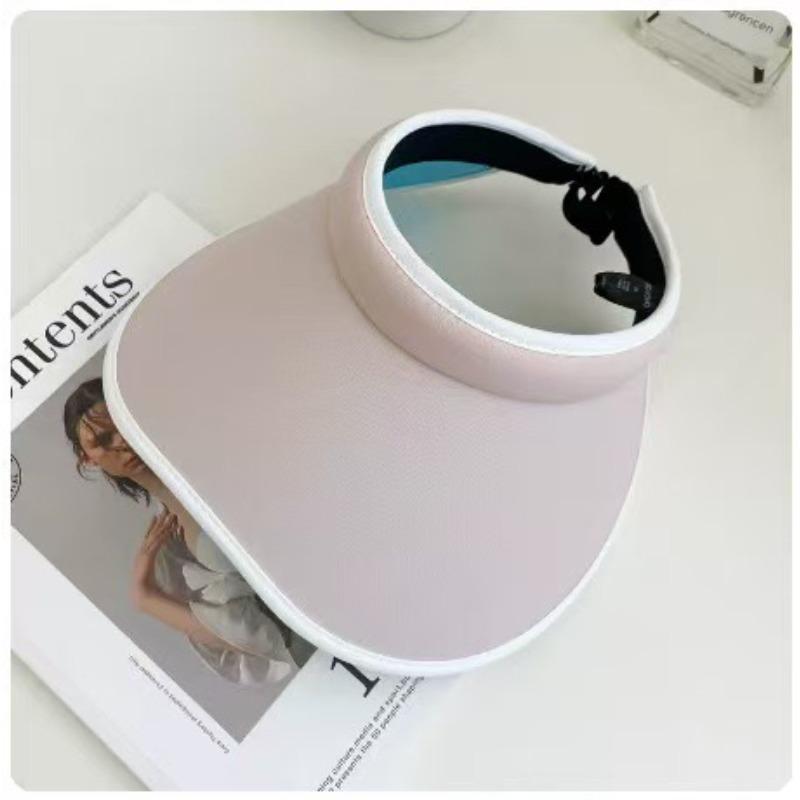 

Летняя шляпа от солнца в форме персикового сердца, защита от УФ-лучей, велосипедная шляпа от солнца, шляпа от солнца с широкими полями, женский козырек для лица розовый