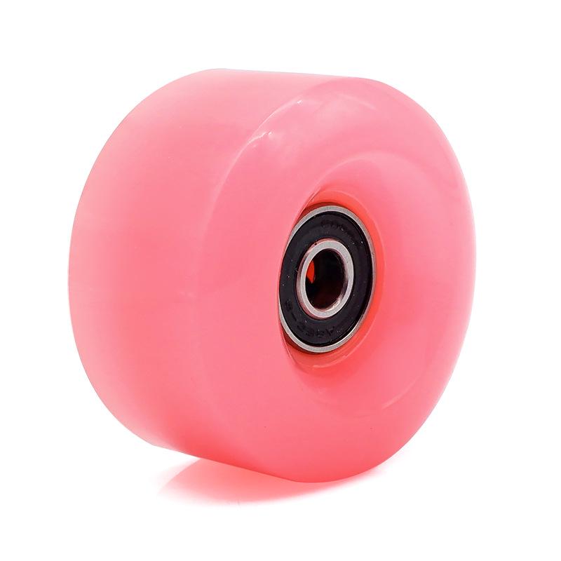 In Stock Double Row Roller Skates with PU Wheels – Non-Luminous Four-Wheel Skates