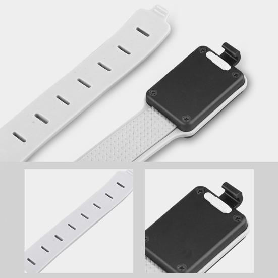 LED Armband Night Running Light Adjustable Buckle Rechargeable Reflective Armbands High Visibility Light-Up Band Outdoor Sports Cycling Accessories