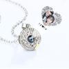 Love Couple Necklace Pair Clavicle Chain Projection Stone Sun Moon Pendant Necklace Men Women Love Tokens Tanabata G