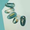 1 PC Sparkly Foil Nails Sequins Irregular Aluminum Gold Design Set Nail Glitter Flakes Gel DIY Manicure Accessories