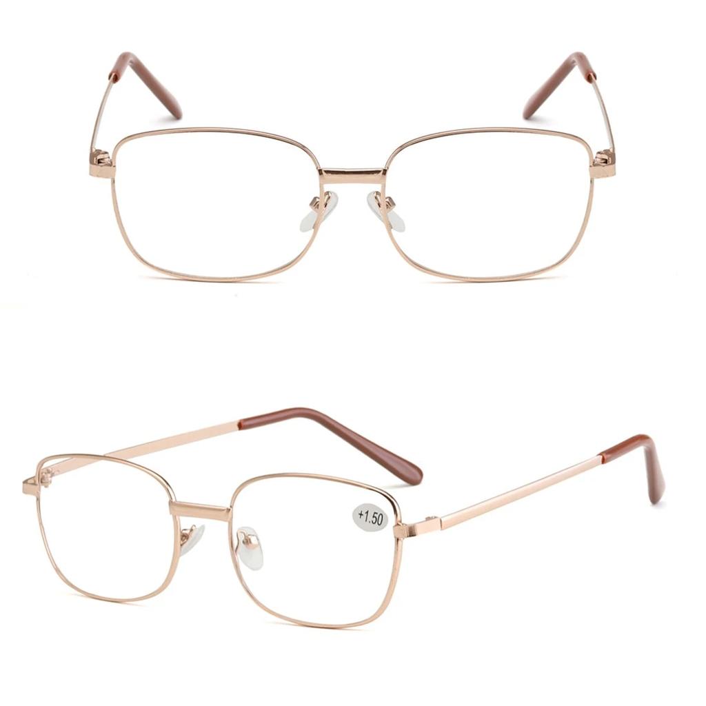 Anti Blue Light Reading Glasses Seemfly Ultralight Clear Vision Glasses Eyewear Portable Parents Presbyopic Magnification