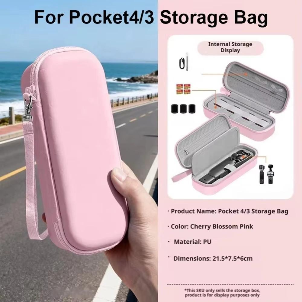 Waterproof Carrying Case Camera Organizer Case for DJI Osmo Pocket 4/3 Gimbal Camera Accessories