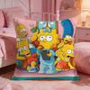 The SSimpsonss Funny Anime Cushion Cover Premium Comfort Reversible Pillow Cove Two In One Design For Any Room  Car Interior