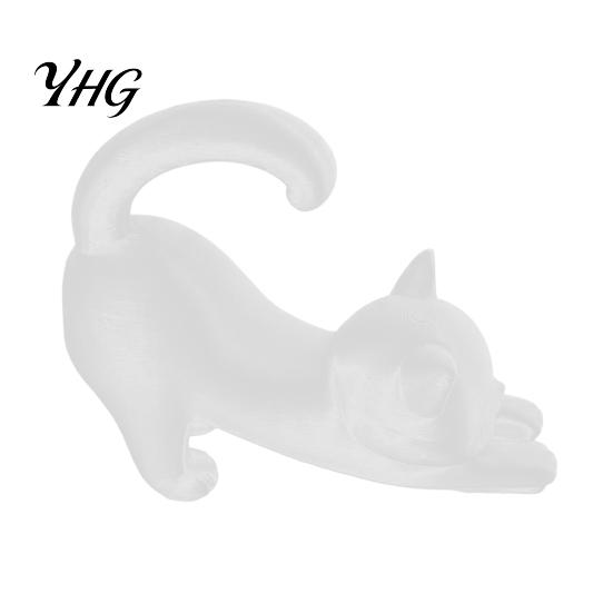 Cat Shaped Thermometer Holder 3D Printed Veterinary Holder, Dog Digital Stand Stand, Electronic Pet for Desk Decoration Clinic Ornament