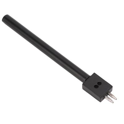 Leder-Stechahle 3mm Abstand 2 Zinken Rundloch DIY Metall-Stechahle für Lederhandwerk Nähen