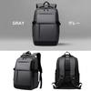 Business Large Equipped with USB Water Business Job Gray [YCD] Men's Backpack, Stylish, Popular, Backpack, Capacity, Port, Waterproof, Repellent,