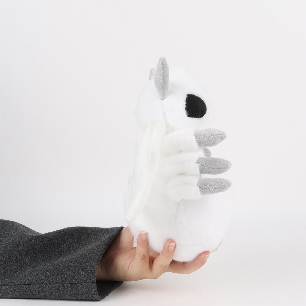 White Moth Plush Toy, Creative Decorative Toy Ornament