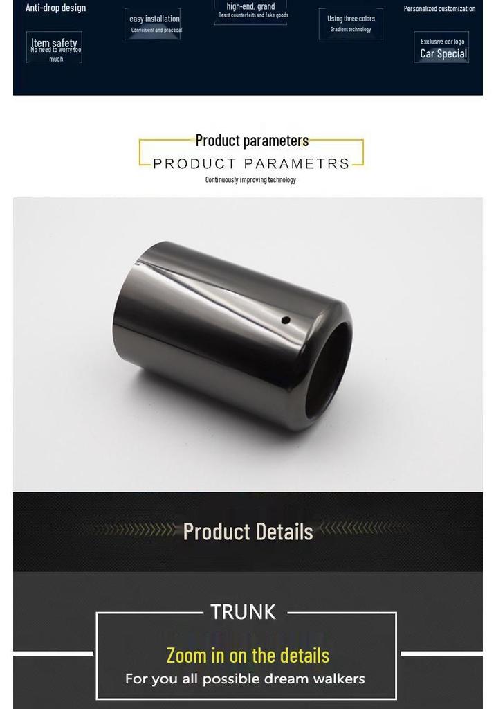 Mazda Atenza/CX-4/CX-5 Stainless Steel Exhaust Muffler
