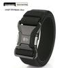 Men's Adjustable Leather Tactical Belt: Elastic, Versatile, Casual, Outdoor Training, Workwear