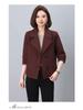 2024 Women's High-End Wool Coat: Petite Short Style with Suit Collar for Spring and Autumn