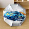 Futuristic Sports Car Design Portable Automatic Umbrella Compact 8Rib Design Durable Plastic Iron Allseason Umbrella For Travel Elegant Women'S