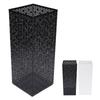 Square Umbrella Stand Rack for Entryway Metal Umbrella Holder Organizer Bin Hollow Out for Home Offi