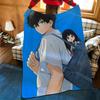 Anime H-Hyouka Throw Flannel Cozy Print Blanket, Portable, Durable Machine Washable Cute Cool
