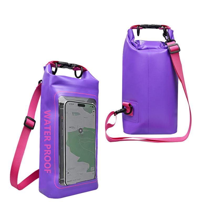 IP68 Waterproof Mini Bucket Bag CaseMate Soap Bubble Dry Sack with Strap for Beach Hiking Camping
