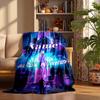 Blade Runner Custom Flannel Blankets Soft Warm Cozy Throws for Home Decor Holiday Gifts