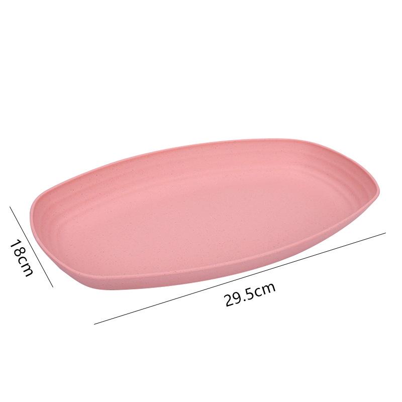 Nordischer Teller aus Weizenstroh: Vielseitig einsetzbar für Obst, Gemüse, Knödel und Salate. Perfekt für den Heim- und Hotelgebrauch. Langlebig und umweltfreundlich.