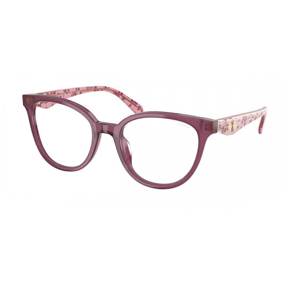 

Coach Women Blue Light Block Eyeglasses Hc6259u 5954sb Pearly Purple/51-19-140