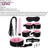 Funny Adult Bondage Whip Blindfold SM Handcuffs Footcuffs Sex Massager