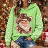 Women's Christmas Print Long Sleeve Top, Casual Comfortable Winter Shirt for Everyday Wear