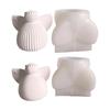 Angel Wing Silicone Candle Molds Food Grade Silicones for Epoxy Resin Making Candle Soap Chocolate Wedding Decoration