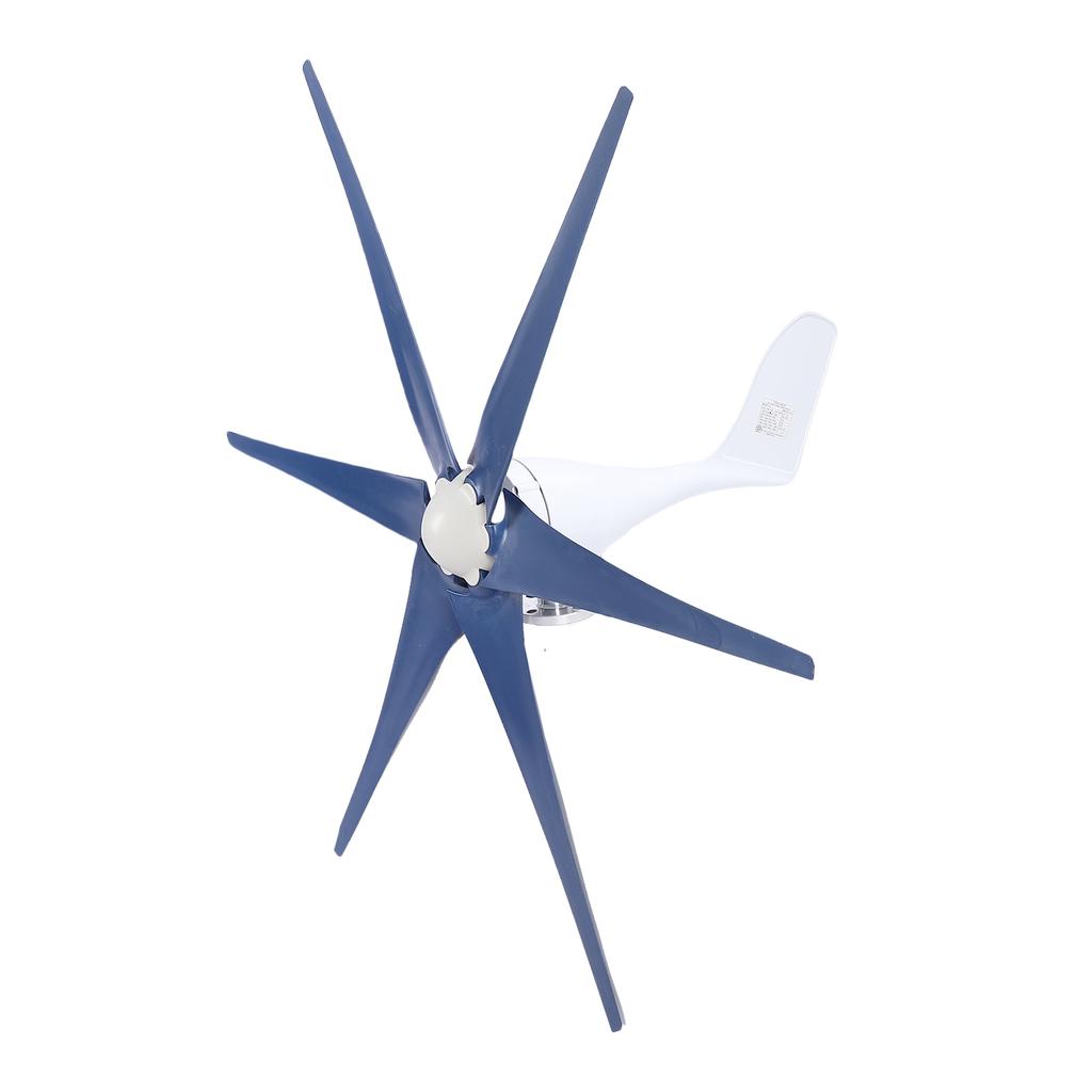 Professional Wind Turbines High Efficiency Wind-Resistant Small Windmill Generator 6 Blade Industrial Machinery Machine 800W