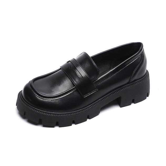 New Japanese Style College Student Shoes Cosplay Lolita Shoes for Women Girl Fashion Black Uniform Platform Shoes Women Loafers