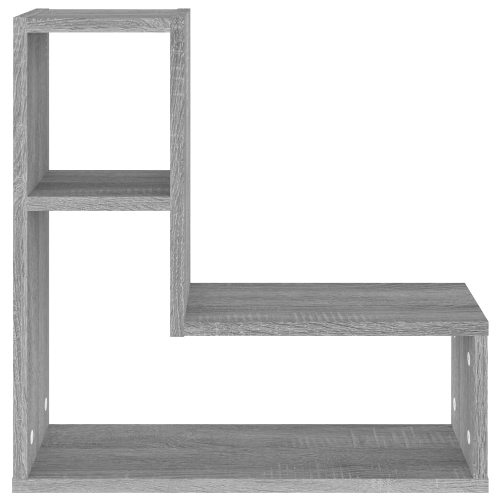 Wall Shelves 2 pcs Grey Sonoma 50 x 15 x 50 cm Particleboard
