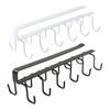 1/2Pcs Kitchen Utensil Rack Carbon Steel Ventilated Design High Load-Bearing Capacity Utensil Stand Hanging Cabinet Organizer