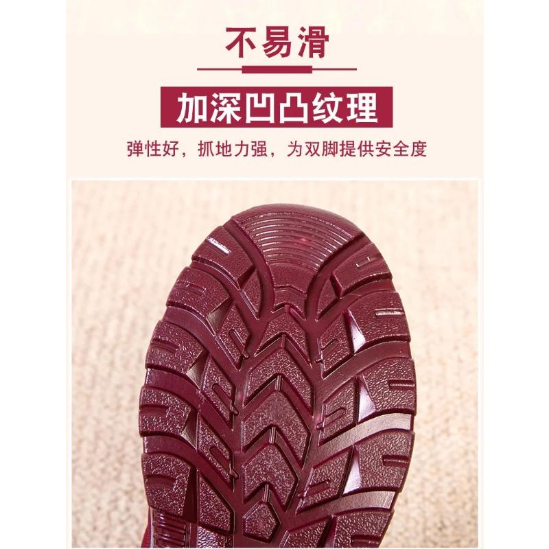 Women's Shoes  Autumn Winter Warm Casual Cotton Boots Plush Comfortable Warm Anti Slip Outdoor Ankle Boots Botas Para Mujer