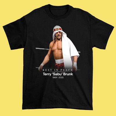 SELTEN! Sabu Schwarze Baumwolle Alle Größen S-345XL Geschenk für Fans T-Shirt HRN184