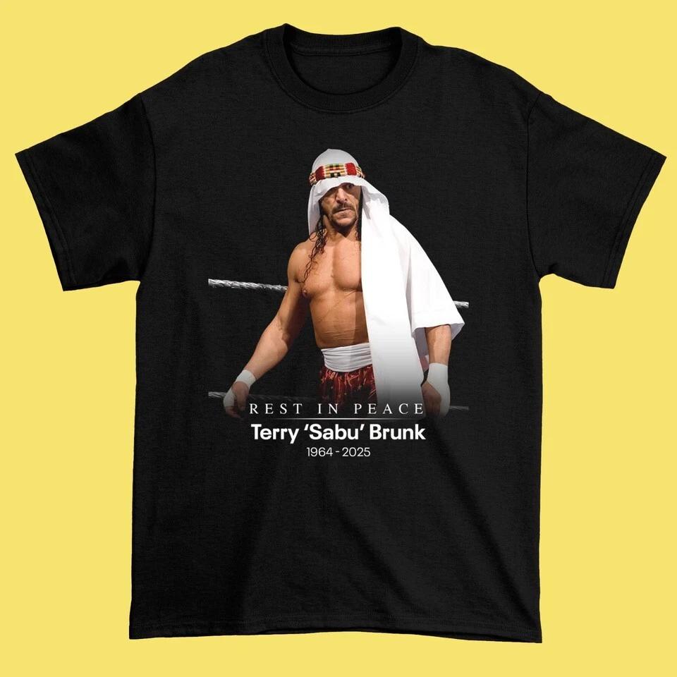 RARE! Sabu Black Cotton All size S-345XL Gift For Fans T-Shirt HRN184