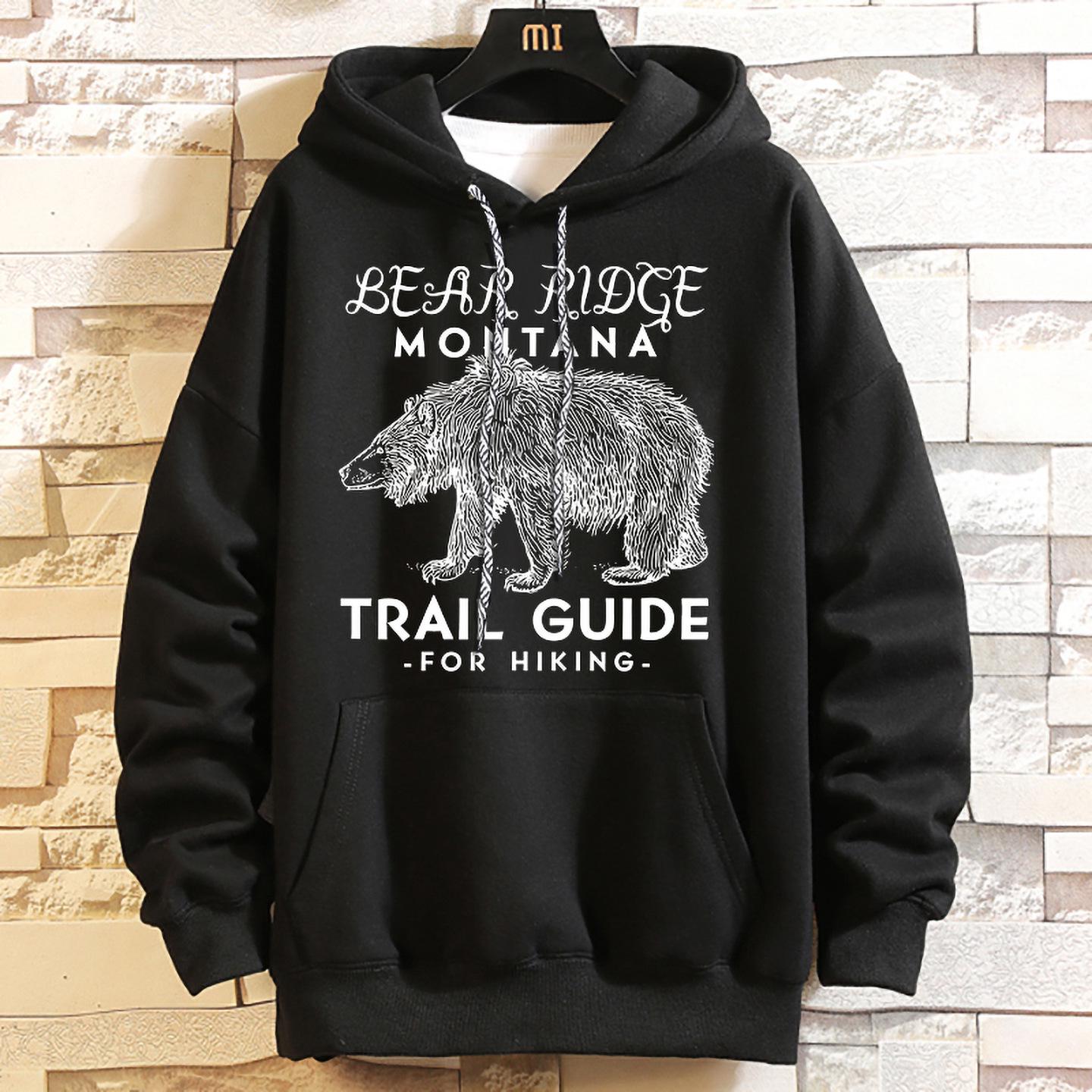 

Plus Size Men s Autumn/Winter Casual Oversized Hooded Sweatshirt 9XL (330-360 Jin)