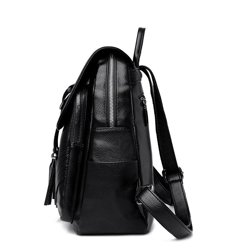 shree leather backpack
