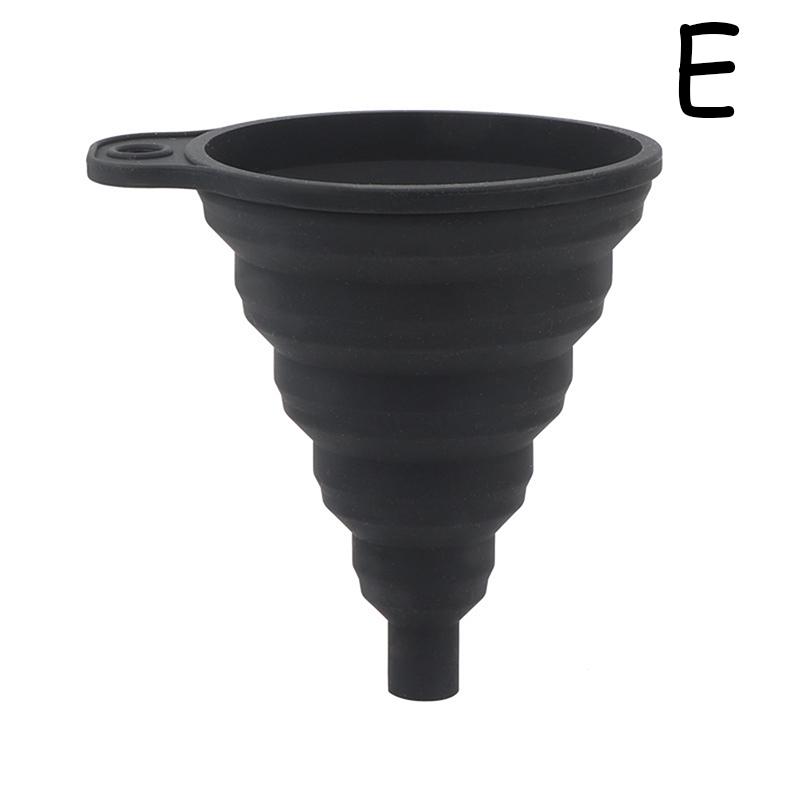 Food Grade Silicone Funnel Mini Silicone Folding Funnel Practical Kitchen Liquid Dispensing Mini Funnel Portable Kitchen Tools
