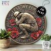 Australian Soldier Remembrance Metal Wall Art Poppy Memorial Plaque Durable Decor