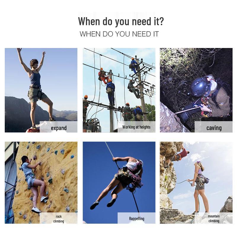 Outdoor Sports Fire Rescue and Rock Climbing Chest Ascender