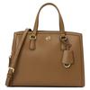 MK Chantal Logo Magnetic Closure Leather Crossbody Shoulder Bag Women Handbags Brown 30F2G7CS2T-LUGGAGE