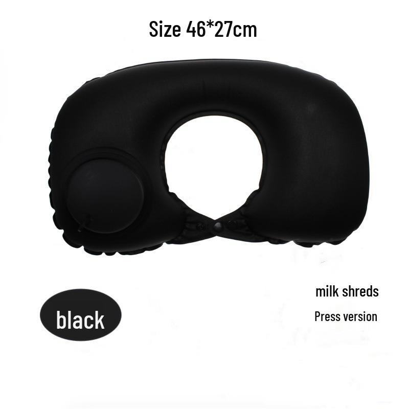 Inflatable U-Shaped Neck Pillow for Travel and Outdoor Use