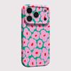 Luxury Clmj Swag INS Flower Phone Case for iPhone 17 16e 16 15 14 13 12 11 Air Pro Max XS XR Plus Glossy Film Hard PC Cover