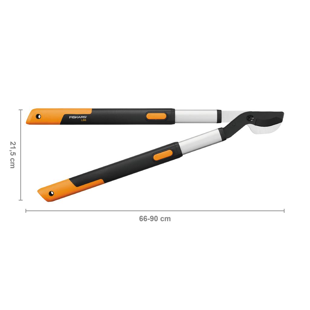 Fiskars Powergear Two-Handed Garden Scissor Pruner for Branches and Shoots L70