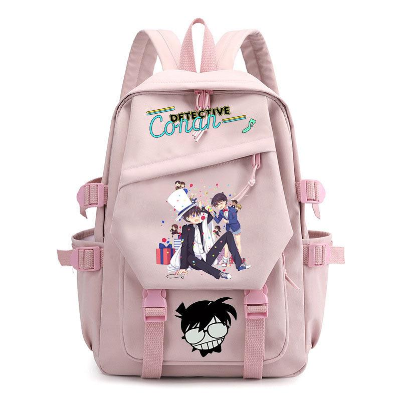Anime Conan schoolbag children's backpack primary school bag male and female junior high school students college students campus backpack