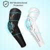 Bracetop 1Pair Sports Anti-Collision Elbow Pads Compression Arm Sleeves Protector Basketball Football Cycling Knee Support Guard