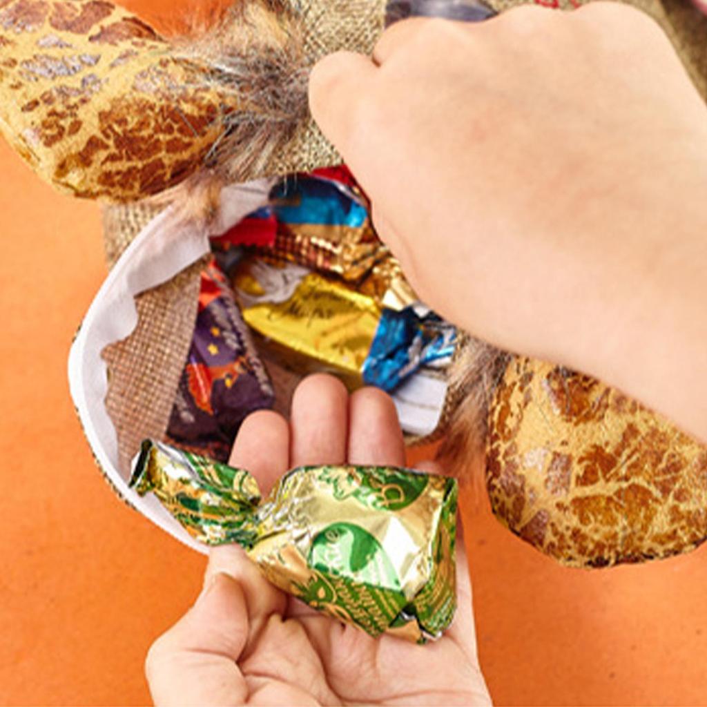 Merry Christmas Gift Bags Santa Claus/Elk/Snowman Creative Doll Candy Bag Zipper Design Fabric Storage Bags Gift Pouches